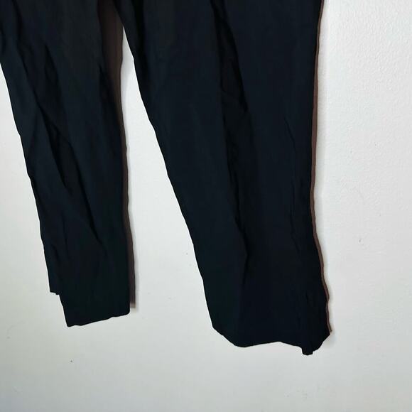 3.1 PHILLIP LIM Women's Black Trouser Style Crepe Pleated Pants Size 6 - Picture 4 of 7
